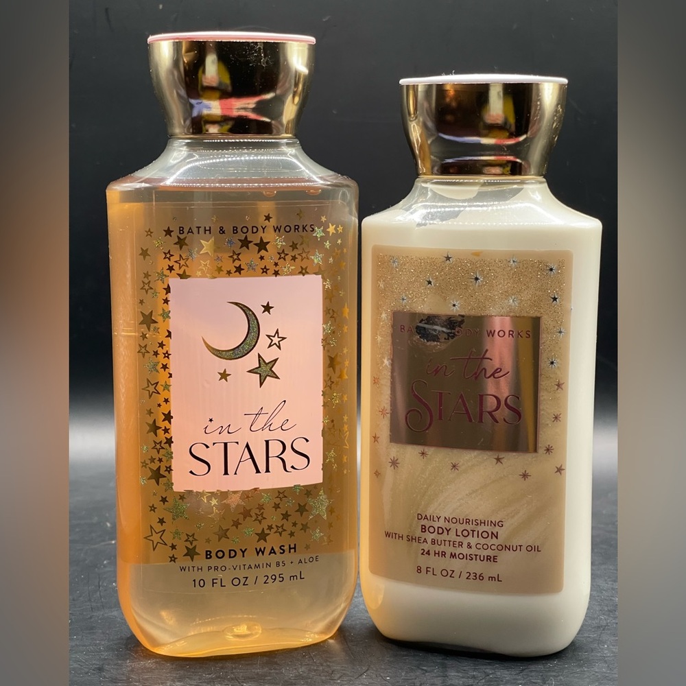 Bath & Body Works In The Stars or Dream Bright Body Wash & Lotion Set Retail$32
